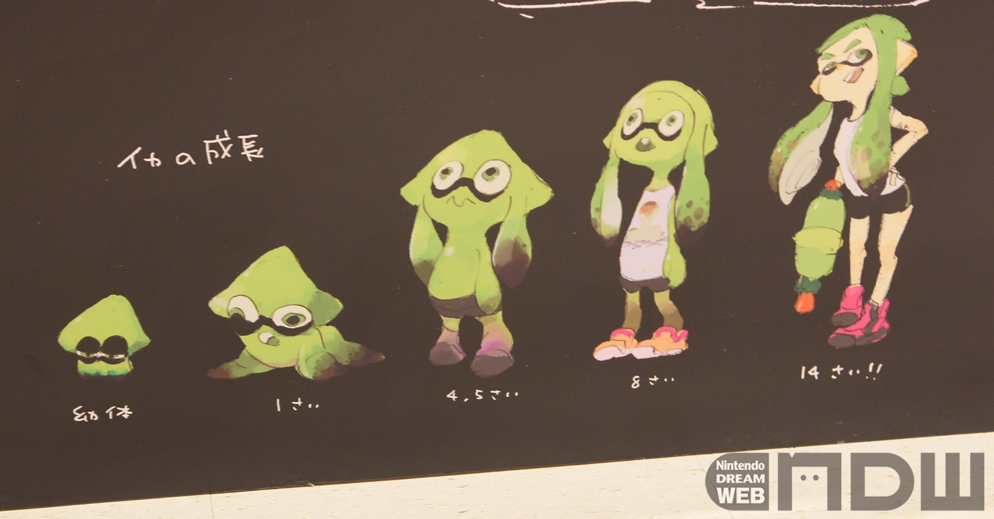 イカ タコたちの知られざる秘密が満載 Splatoon展at Tower Records レポート Nintendo Dream Web