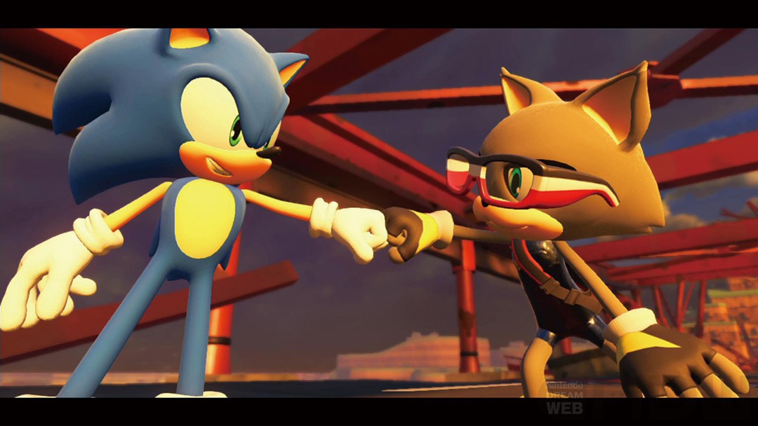 SONIC FORCES FIST BUMP (ANIMATED LYRIC) 