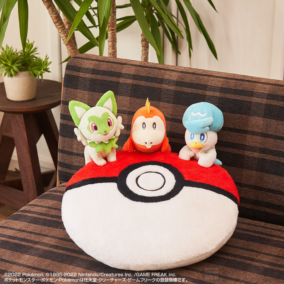 【新品未開封品】ポケモン一番くじ A賞 みんなで一緒にゲームクッション