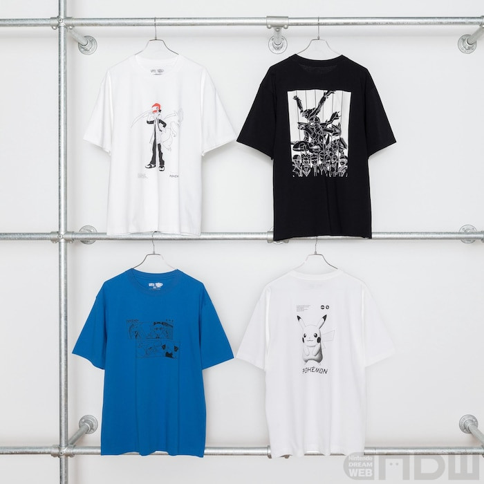 6月12日より発売のユニクロ『ポケモンマスターズ EX』Tシャツデザイン