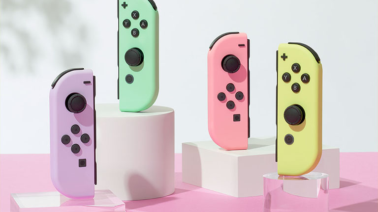 Nintendo SwitchのJoy-Conセットにパステルカラーの新色が2種類登場