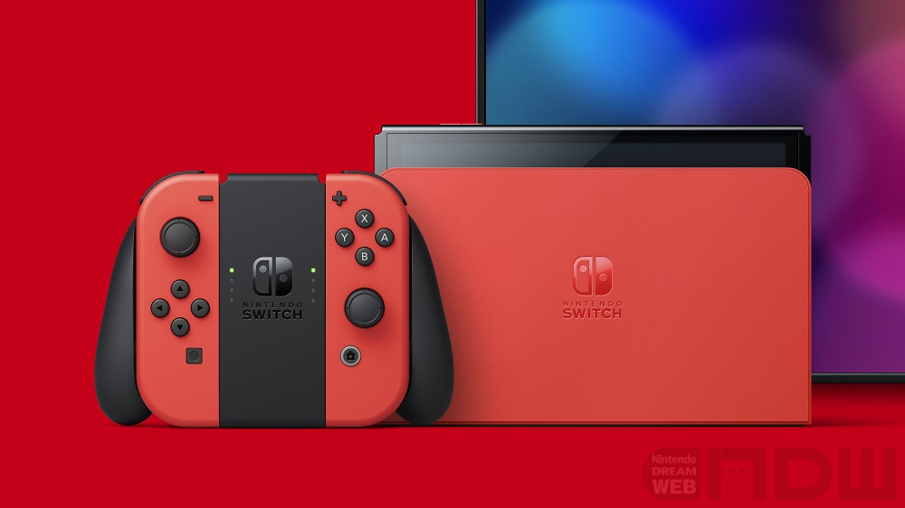 本体画面なし Nintendo Switch 有機EL マリオレッド - Nintendo Switch