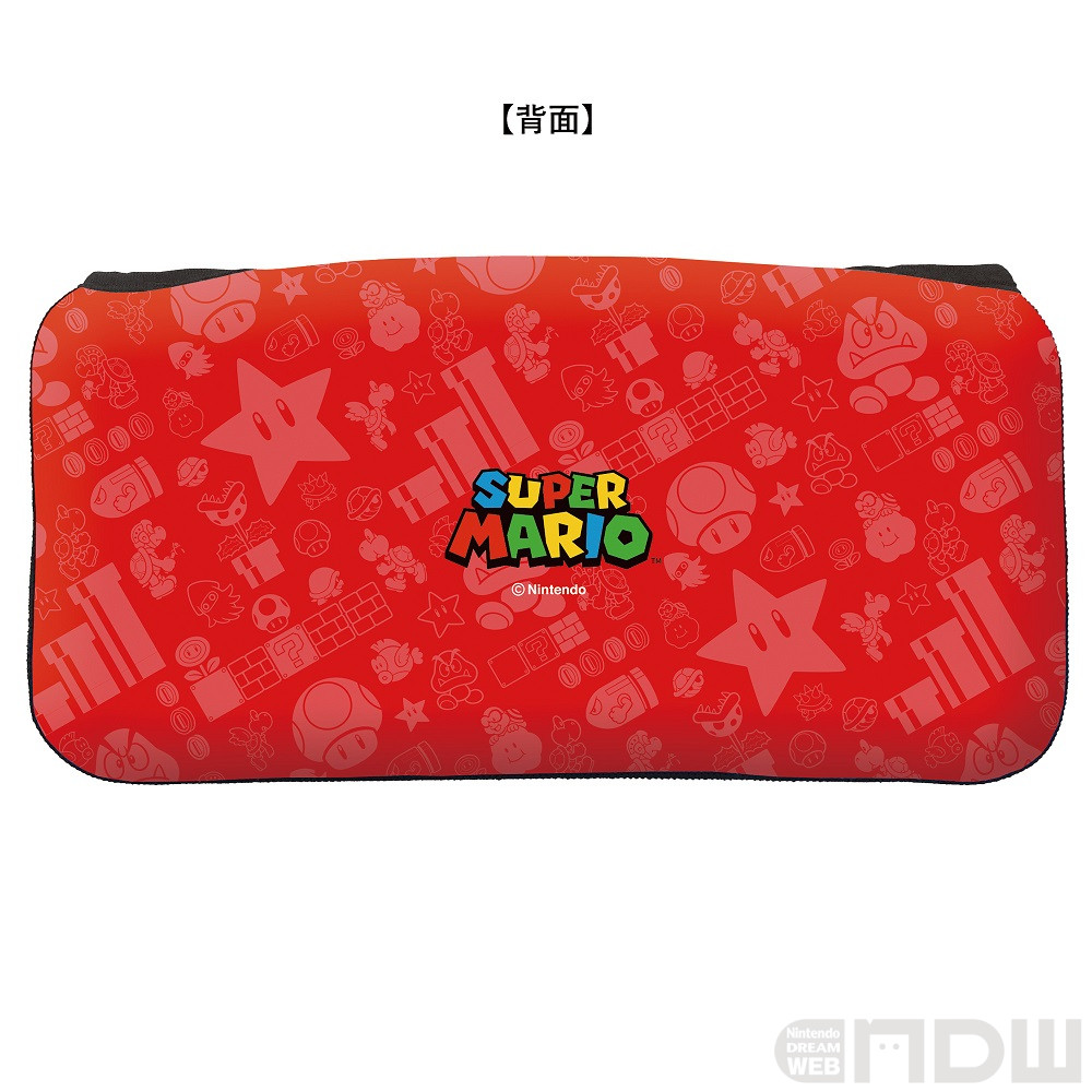任天堂　3DS 本体　マリオクッションケース付き