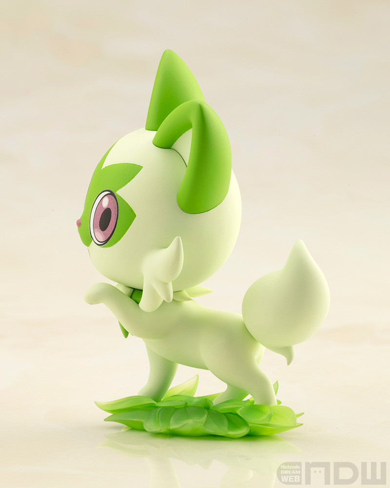 コトブキヤの『ポケモン』フィギュアシリーズにアオイとニャオハ