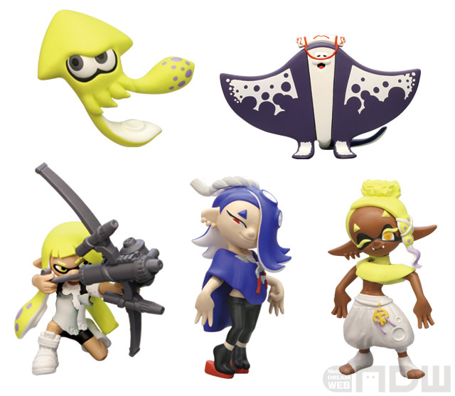 スプラトゥーンフィギュア 華々しく