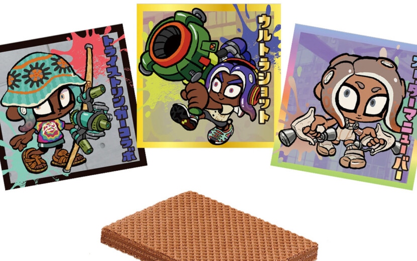 スプラトゥーン　初代　ステッカー　ウエハース　こだわりコーデ編　8枚セット スプラトゥーン ステッカーウエハース こだわりコーデ編｜発売日