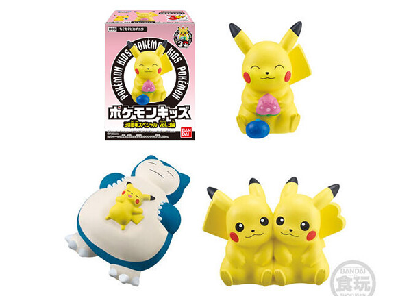 ポケモン ソフビ 多数 8月24日発売！ 全12種類のソフビ食玩「ポケモンキッズ 30周年