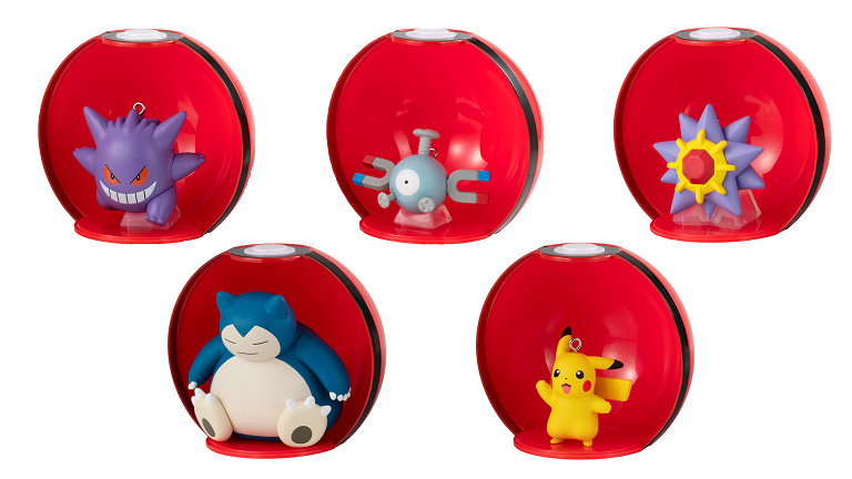 ⭐︎完売品⭐︎ボール&チェーン ポケットモンスターコラボ Ｍ カビゴン カビゴンやコイルなどをラインナップ！ガシャポン「ポケットモンスター