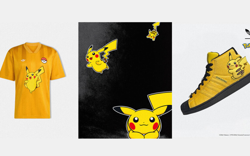 アディダスとポケモンがコラボ！ ピカチュウやリザードン、レックウザ